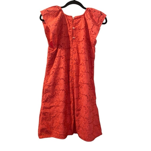 Women’s Hatley Kaia Eyelet Dress Medium Rouge Red - Picture 2 of 11